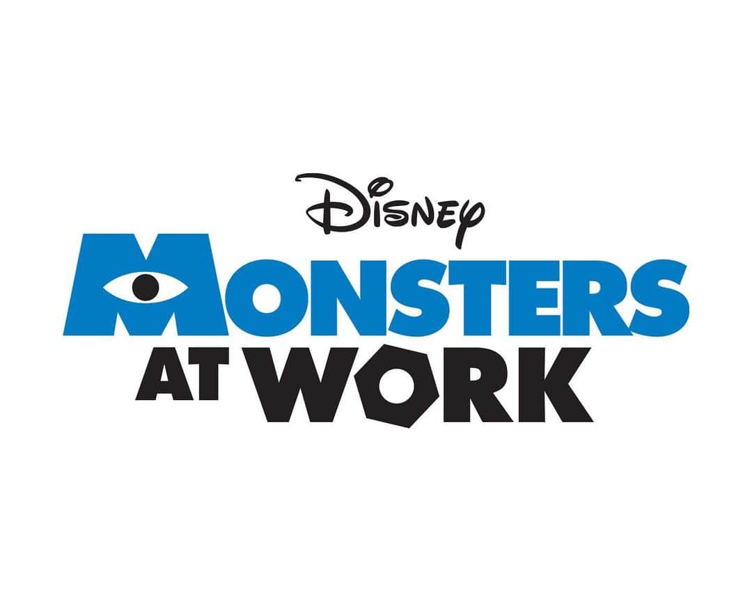Disney Pixarさんのインスタグラム写真 - (Disney PixarInstagram)「Prepare your scream canisters. A first look at the logo for “Monsters at Work,” an upcoming #DisneyPlus original series inspired by Disney and Pixar’s Monsters, Inc., is here.」6月12日 1時38分 - pixar