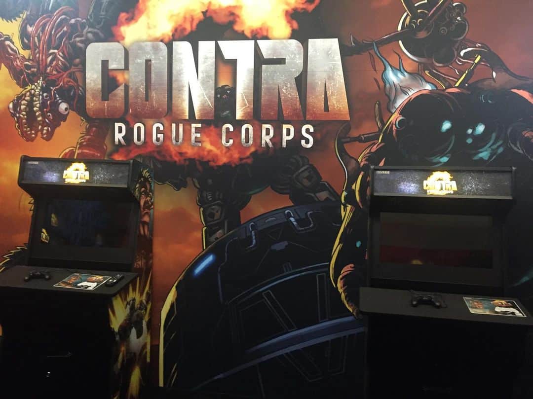 KONAMIさんのインスタグラム写真 - (KONAMIInstagram)「Welcome to #E3 as we prep the CONTRA: ROGUE CORPS booth!  #CONTRA」6月12日 2時04分 - konami