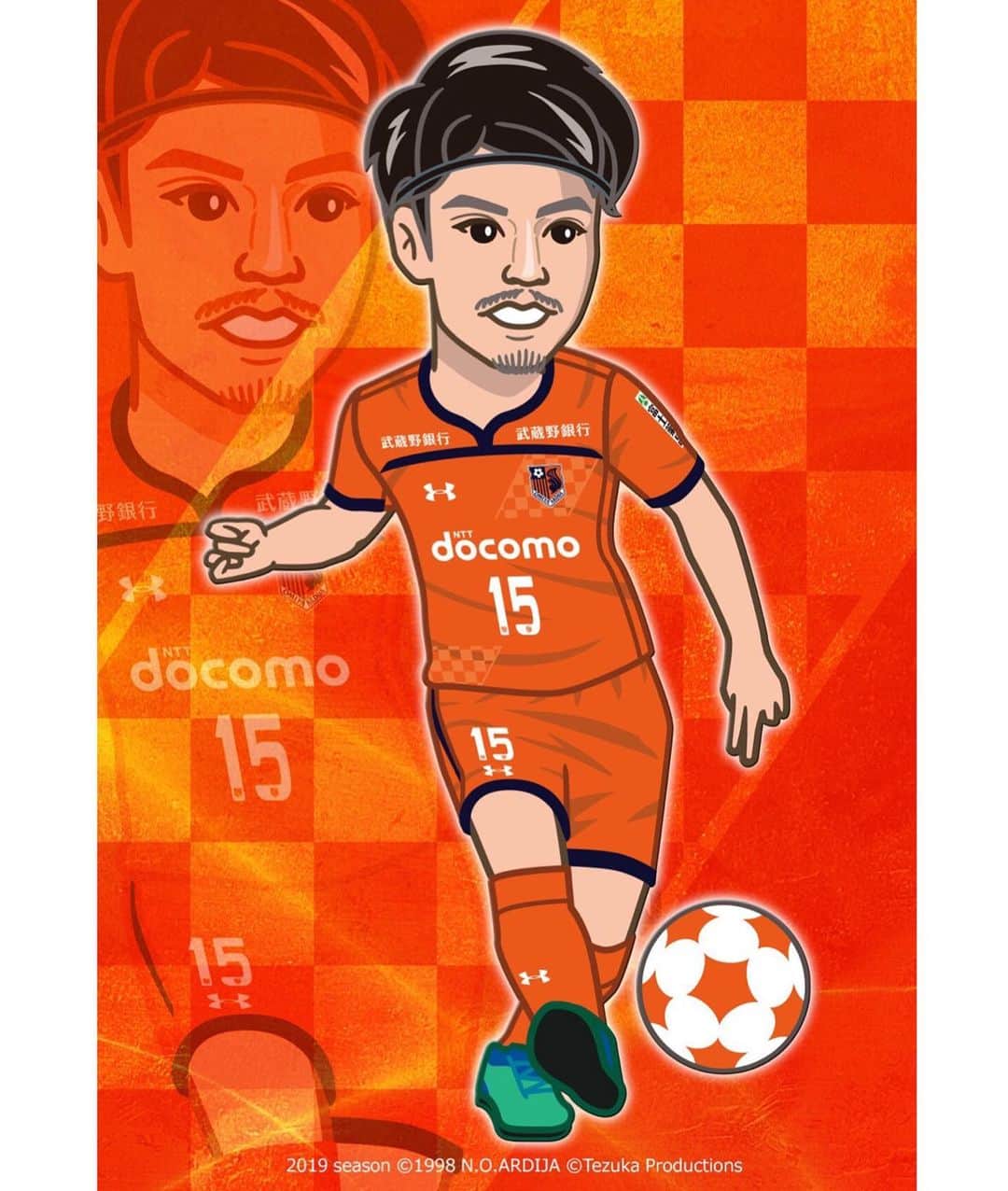 大山啓輔のインスタグラム：「. #tezukaproductions #ardija #collaboration #2019 . コラボグッズも販売予定です！ お楽しみに！！」