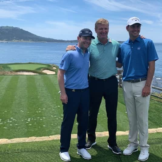 アーニー・エルスさんのインスタグラム写真 - (アーニー・エルスInstagram)「Special start to @usopengolf week at iconic Pebble Beach. A practice round with my nephew @jovanrebula and great friend Branden Grace. What a place. If you love golf, this is almost like holy ground! Check out my latest news  https://bit.ly/31lW2GQ」6月11日 18時51分 - ernieelsgolf