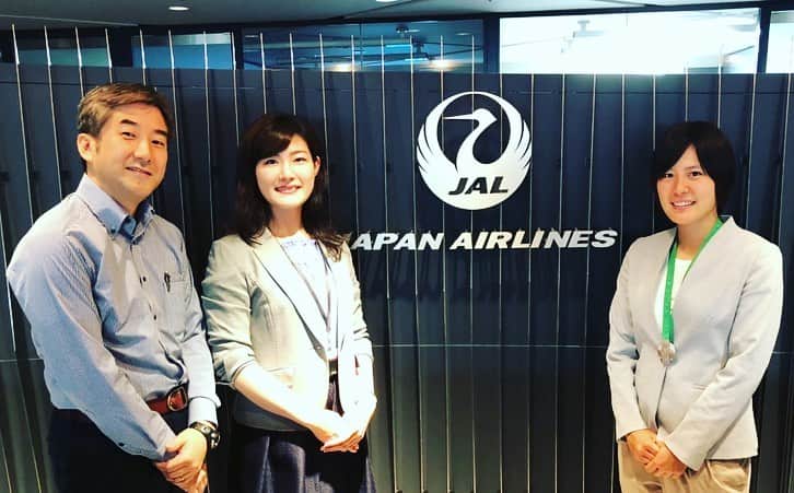 猶本光さんのインスタグラム写真 - (猶本光Instagram)「JALさんへ昨シーズンのご報告に行ってきました。 いつも快適な空の旅をありがとうございます✈️ #JAL#マイレージバンク」6月11日 19時43分 - naomoto6hikaru
