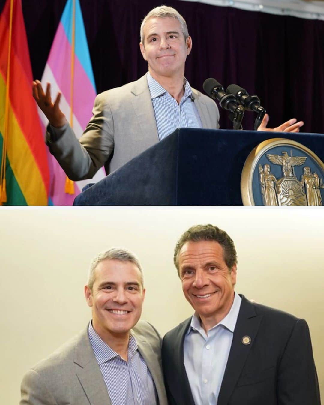 アンディー・コーエンさんのインスタグラム写真 - (アンディー・コーエンInstagram)「It was an honor to stand alongside Governor Cuomo yesterday to speak about the important role surrogacy has played in my life and why NY must pass the #ChildParentSecurityAct that will enable more families, like me and Benjamin, to be created! How is surrogacy illegal in NY?? (We are only one of three states where it’s not legal, yet we are an allegedly progressive state.) I’m heading to Albany this morning to see if we can turn this around. #ModernFamiliesNY」6月11日 20時32分 - bravoandy