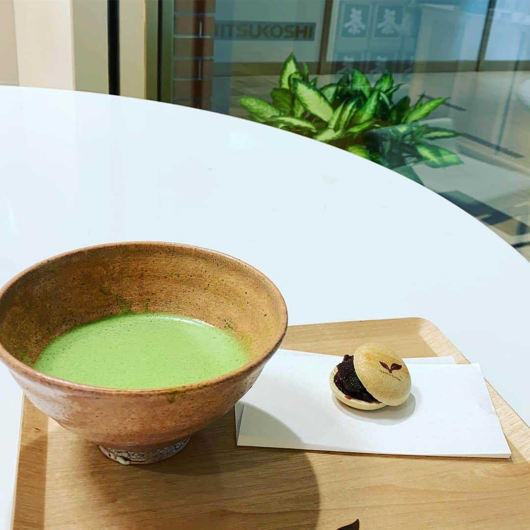 会田幸恵さんのインスタグラム写真 - (会田幸恵Instagram)「抹茶に癒される。。 #恵比寿三越 #地下2階リニューアル」6月11日 20時57分 - yukie.aida