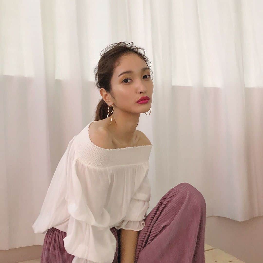 のインスタグラム：「こないだのfifth撮影の時の☺️❤️ #fifth #jucyメイク」