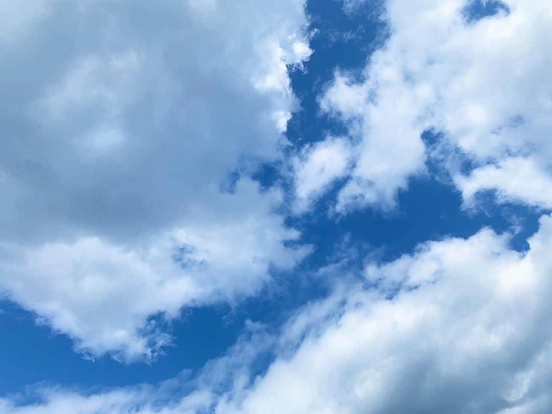 長谷川晴奈さんのインスタグラム写真 - (長谷川晴奈Instagram)「空と雲 ☁️🌫 歩いて散歩して、空を見上げたら綺麗だった 空に吸い込まれそうになるよね  #雲 #空 #散歩」6月11日 22時10分 - haruna_hasegawa71
