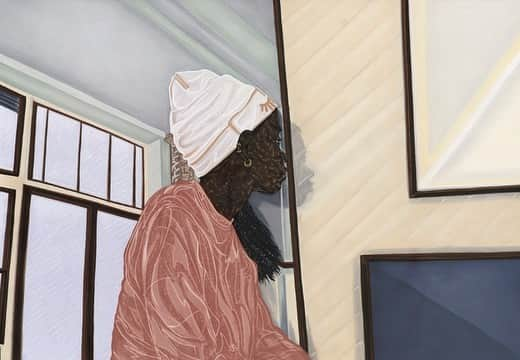 サザビーズさんのインスタグラム写真 - (サザビーズInstagram)「Toyin Ojih Odutola refuses to be invisible. Her work considers and challenges preconceived notions of history and race: “I will not be erased or smudged out. I am as vast and wondrous as the night sky”. - Born in Nigeria in 1985 and raised in Alabama in the US, the artist developed an understanding of selfhood as multi-layered and ever-changing. Executed in 2017, ‘Compound Leaf’ is named after Odutola’s own tattoo, and presents an intimate self-portrait of the artist in the centre of the scene. Composed using her signature style of feathery, dappled marks, the work is riddled with tensions, offering a compelling reflection of the fluidity of existence, identity and belonging. The work will be offered in #SothebysContemporary Art Evening Auction this June 26. #ToyinOjihOdutola」6月11日 22時20分 - sothebys