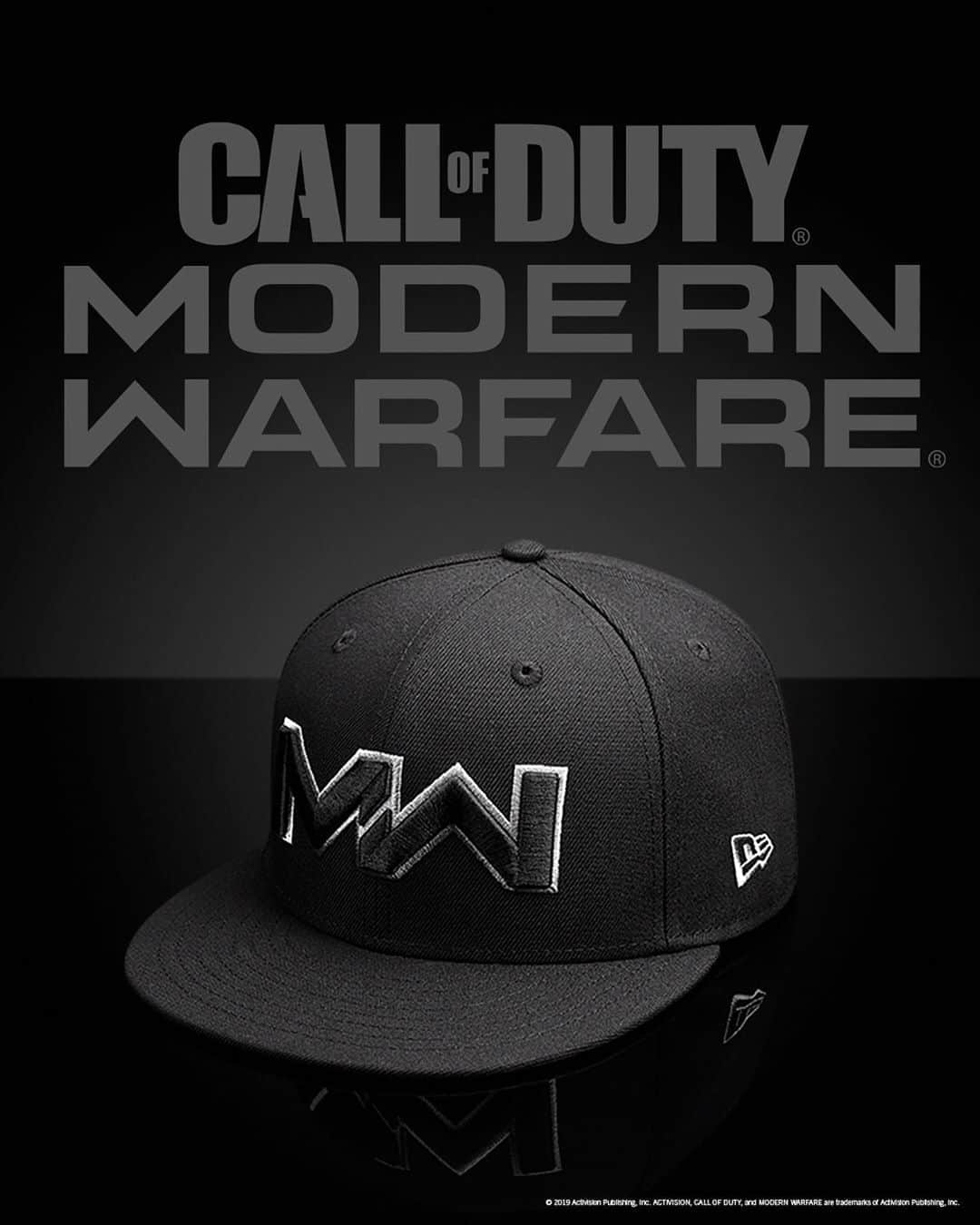 ニューエラ・キャップのインスタグラム：「It’s here. The Call of Duty: Modern Warfare exclusive #59FIFTY Fitted, plus apparel just dropped on neweracap.com」