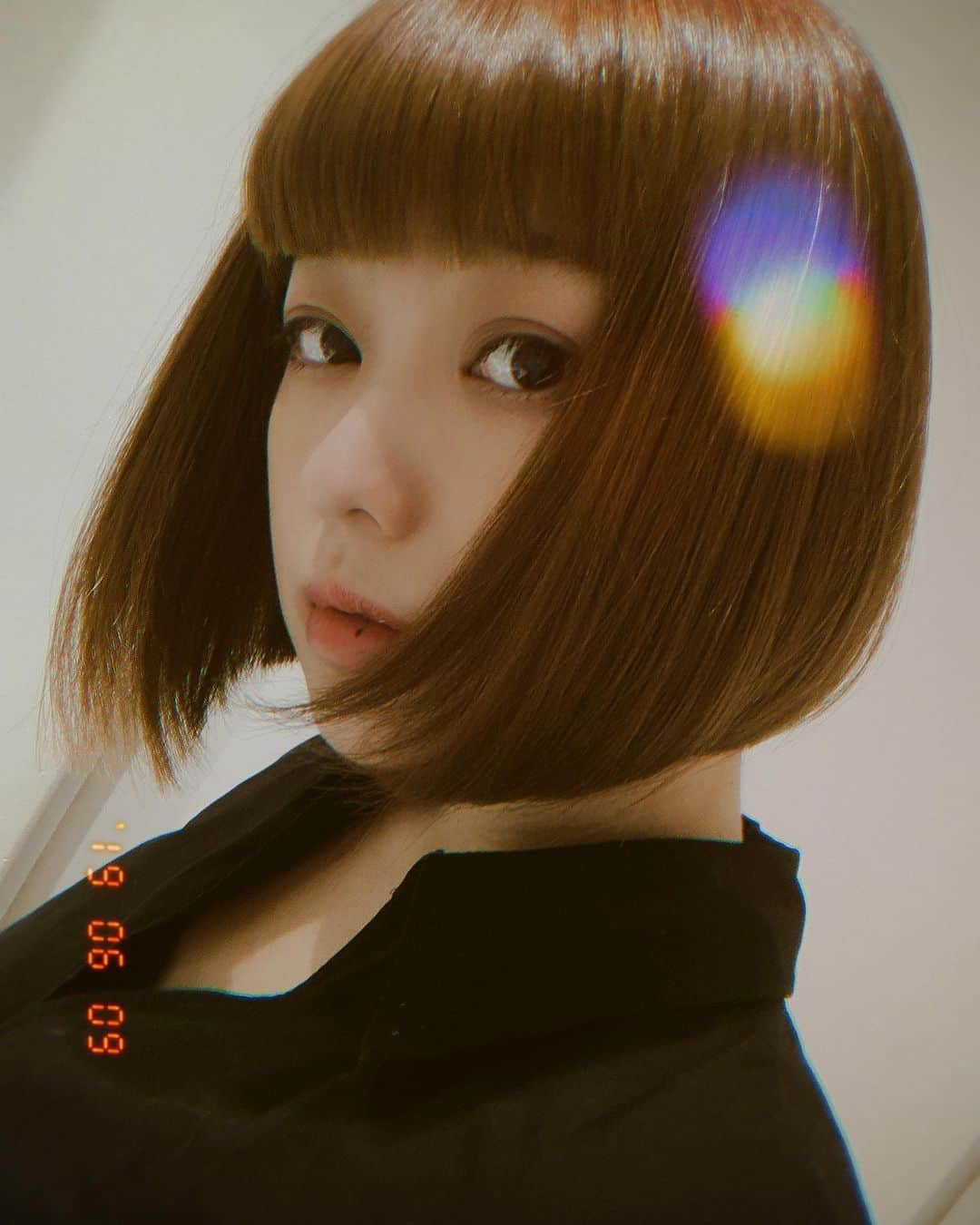 冨手麻妙さんのインスタグラム写真 - (冨手麻妙Instagram)「new hair style♡♡♡🚬 #hair #hairstyle #haircolor #hairchange #ボブ #ショートヘア #ボブヘアー #pulpfiction #quentintarantino #タランティーノ #パルプフィクション #myfavoritemovie #movie #ワンスアポンアタイムインハリウッド #早く観たい」6月11日 23時29分 - amitomite