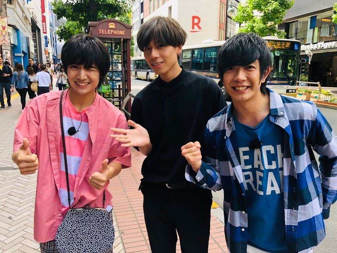 BOYS AND MENさんのインスタグラム写真 - (BOYS AND MENInstagram)「本日のボイメン❗️ ❶西川貴教さんにインタビュー ❷ボイメンのギャラ100ロケ ❸吉原雅斗との遭遇  放送をお楽しみに🤗  #ボイメン #西川貴教 #辻本達規 #平松賢人 #dtv #ボイメンのギャラ１００ #田村侑久 #本田剛文 #吉原雅斗」6月11日 23時31分 - boysandmen_official