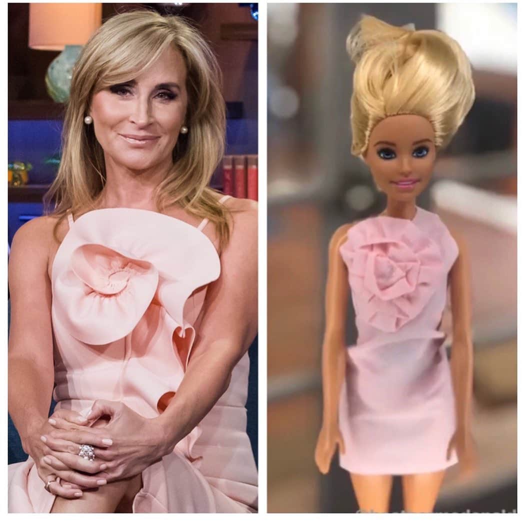 ヘザー・マクドナルドのインスタグラム：「Sonja Morgan of Real Housewives of NYC Delivered all the Juicy Scoop on today’s podcast!  I interviewed Sonja Morgan and we find out about her former marriage, Harry Dubin and Ramona, Tom, Luann, the Tipsy Girl controversy with Bethenny and so much juice we never knew. We also have a serial dater and Britney Spears update. Recaps of Big Little Lies, RHONY, Southern Charm and HeatherFest! Let me know your favorite juice from the episode.」
