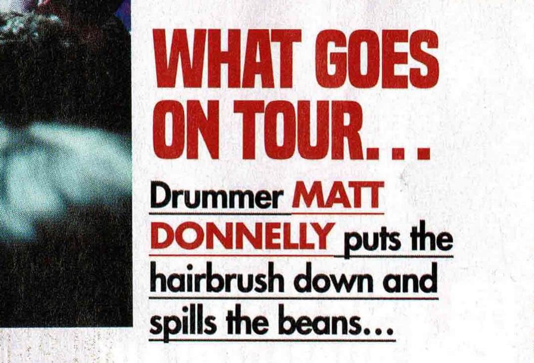 Don Brocoさんのインスタグラム写真 - (Don BrocoInstagram)「Jokes on you @kerrangmagazine_ Matt was brushing his hair the WHOLE TIME 😂💁‍♀️ Last chance to grab a copy of this weeks K! mag, feat this quick fire chat and EU/UK tour pics today」6月12日 0時16分 - donbroco