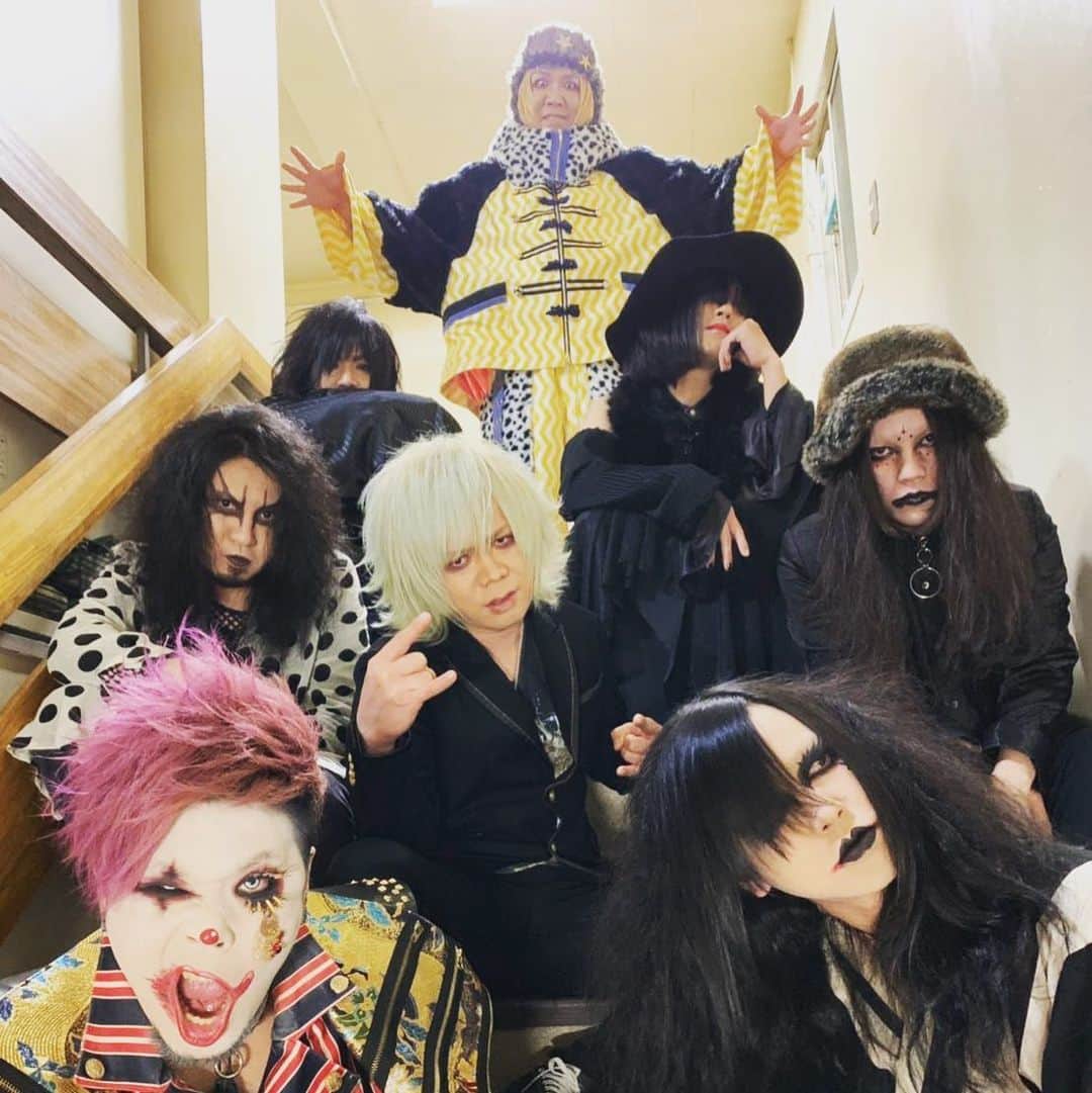 Kyrieのインスタグラム：「MUNETAKA、川崎公演でした。有難う。  K君は魔王か何かかな。」