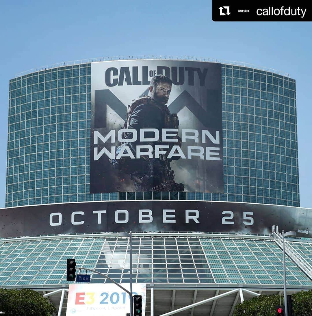 バリー・スローンさんのインスタグラム写真 - (バリー・スローンInstagram)「Yeah, this is a highlight. 👊 @callofduty #ModernWarfare  #CaptainPrice #E3」6月12日 10時16分 - barrypaulsloane