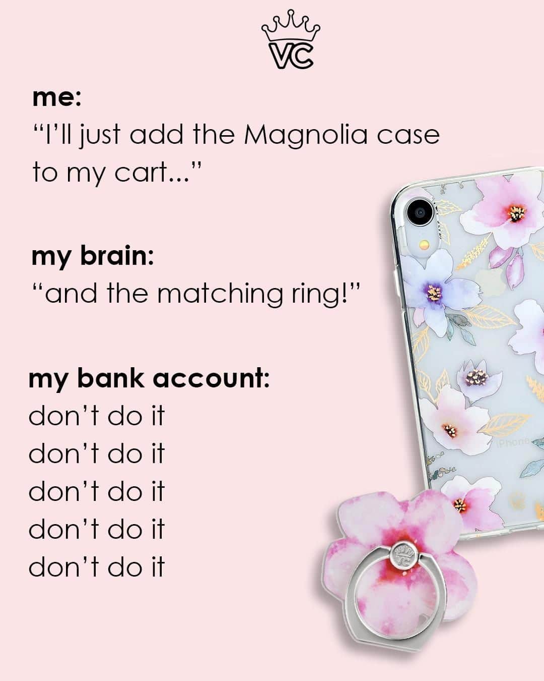 VELVETCAVIARさんのインスタグラム写真 - (VELVETCAVIARInstagram)「when you, your brain, and your bank account are all telling you different things... 🙆🌸 ⠀⠀⠀⠀⠀⠀⠀⠀⠀ ⠀⠀⠀⠀⠀⠀⠀⠀⠀ Who can relate? Drop a 🙋 if this is you! #velvetcaviar」6月12日 3時01分 - velvetcaviar