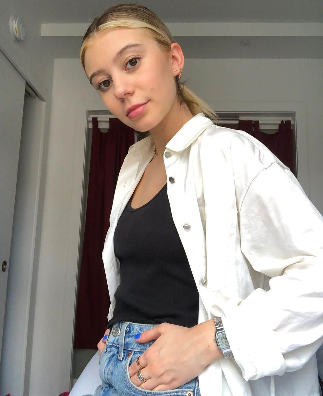 G・ハネリウスさんのインスタグラム写真 - (G・ハネリウスInstagram)「wearing Melrose from @gpolishofficial today 💅🏻」6月12日 3時02分 - ghannelius