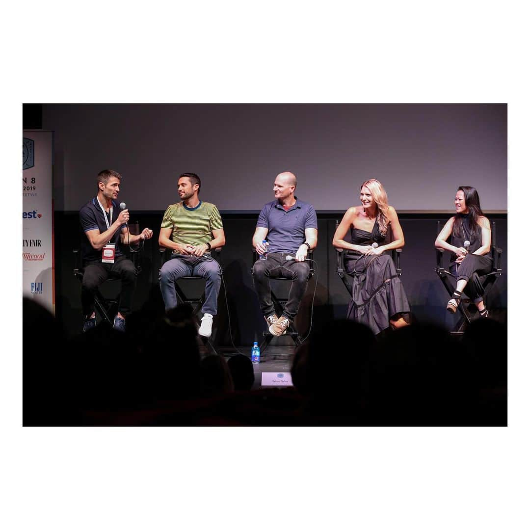 ジェームズ・ラファティさんのインスタグラム写真 - (ジェームズ・ラファティInstagram)「Hard to put into words how it feels to have screened episode 2 of @everyoneisdoinggreat at @atxfestival this weekend. Got to do it with the people I love, for the #EDGHeroes we love, at a festival that’s very special to all of us. I’ll wrap this up and let the pictures do the talking, before I get overly sentimental.... The bottom line is we’re unbelievably grateful to have had this opportunity. And beyond excited for how much more there is to come. Thank you a million times over @atxfestival and all you wonderful folks who showed up, laughed and hung out with us. Stay tuned. 💙💚」6月12日 3時15分 - jameslafferty