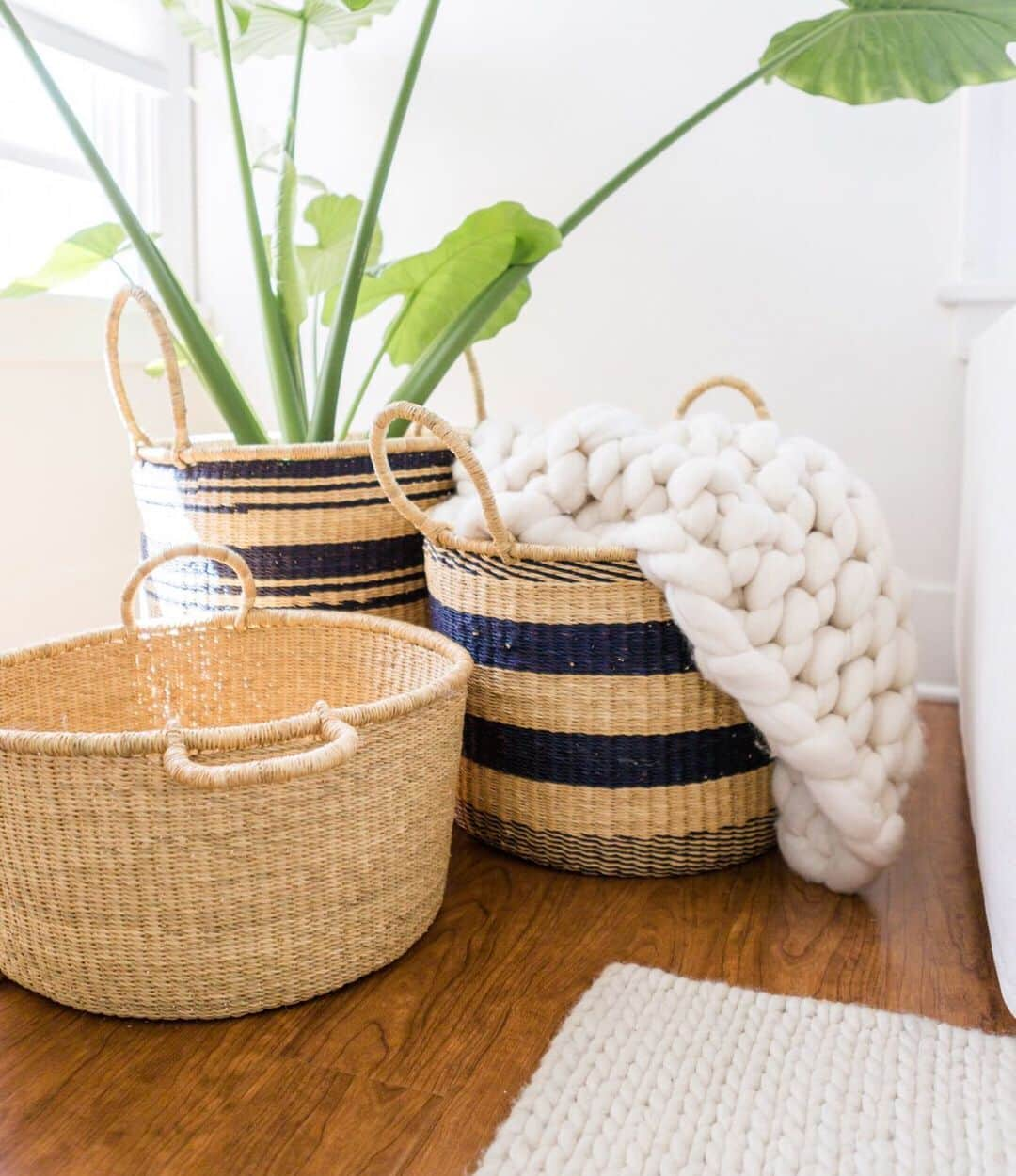 The Little Marketさんのインスタグラム写真 - (The Little MarketInstagram)「Mix & Match! Store your belongings in style with our hand-woven baskets. Tap to shop.」6月12日 3時59分 - thelittlemarket