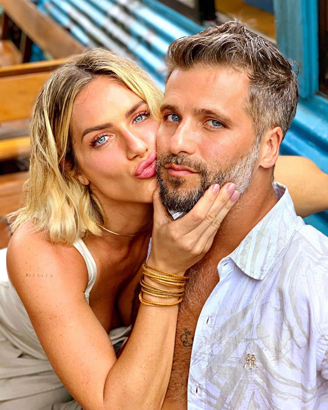 Giovanna Ewbankさんのインスタグラム写真 - (Giovanna EwbankInstagram)「E nosso dia acabou assim...cheio de amor! 💗💗💗 te amo @brunogagliasso」6月12日 5時24分 - gioewbank