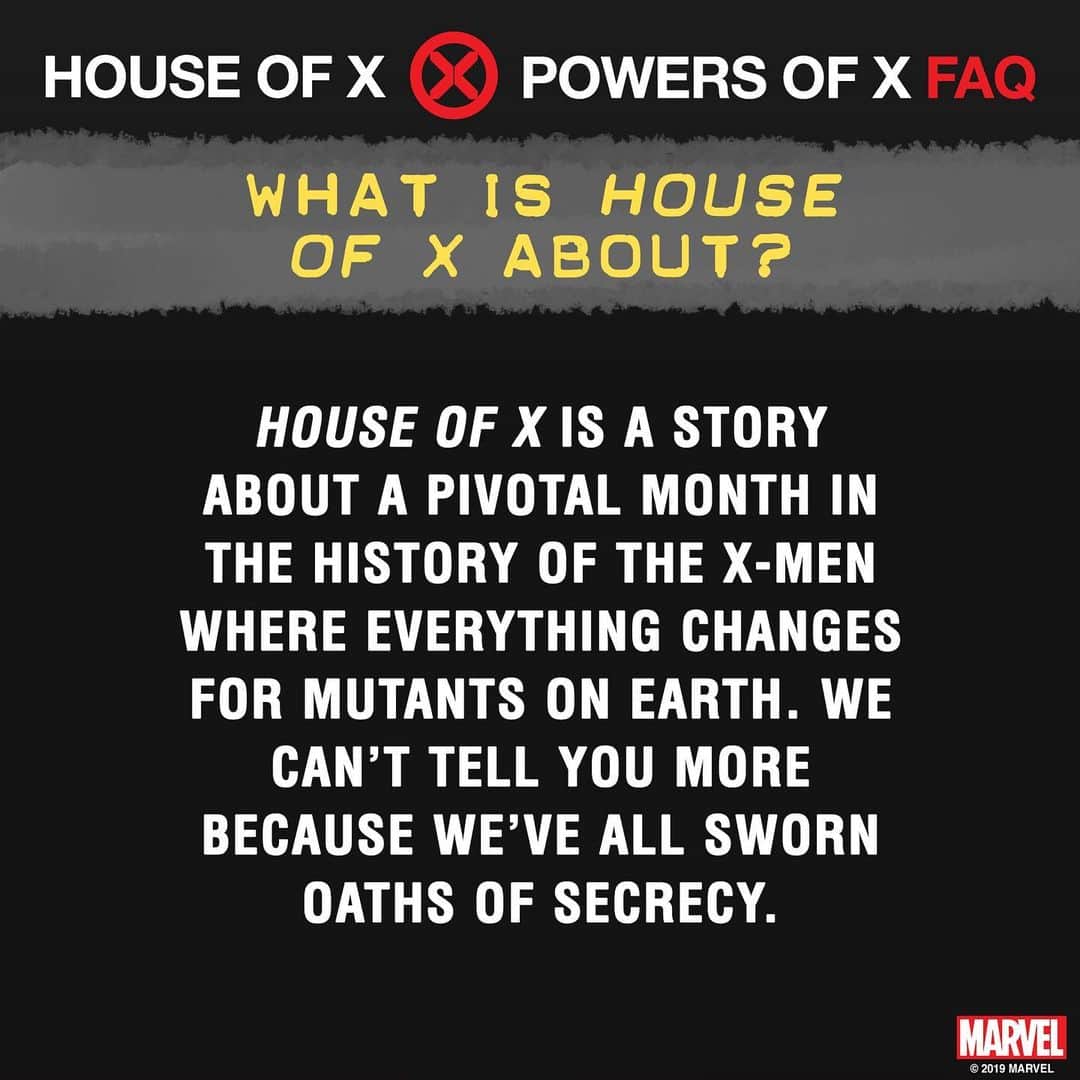 Marvel Entertainmentさんのインスタグラム写真 - (Marvel EntertainmentInstagram)「We've got your burning questions answered here in our "House of X" and "Powers of X" FAQ! #MarvelComics #XMen」6月12日 5時39分 - marvel