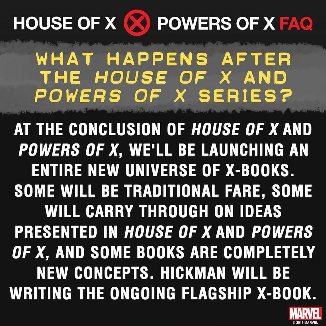 Marvel Entertainmentさんのインスタグラム写真 - (Marvel EntertainmentInstagram)「We've got your burning questions answered here in our "House of X" and "Powers of X" FAQ! #MarvelComics #XMen」6月12日 5時39分 - marvel