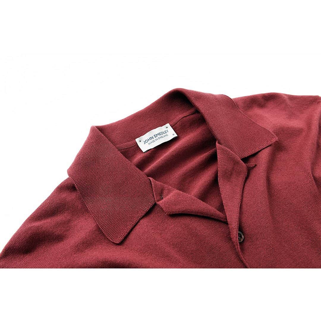 Bshop officialさんのインスタグラム写真 - (Bshop officialInstagram)「#johnsmedley open collar knit shirt ¥36,000+tax size : S (women) M,L(men) ・ #19ss #bshop #bshop_official」6月12日 11時55分 - bshop_official