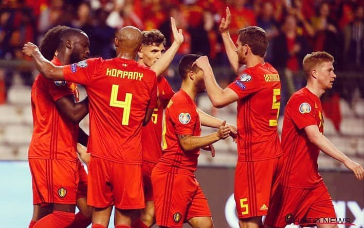 シモン・ミニョレさんのインスタグラム写真 - (シモン・ミニョレInstagram)「‪Another three goals, another three points, another clean sheet! 💪🏻💪🏻 A great end to the season 😃🇧🇪 #ComeOnBelgium #BELSCO #EURO2020‬」6月12日 6時26分 - 22mignolet22