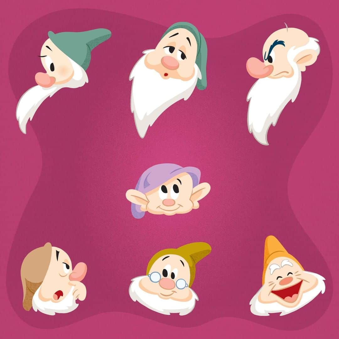 Disneyさんのインスタグラム写真 - (DisneyInstagram)「Which one of the Seven Dwarfs are you today? 😄? 😡? 😴?」6月12日 7時00分 - disney