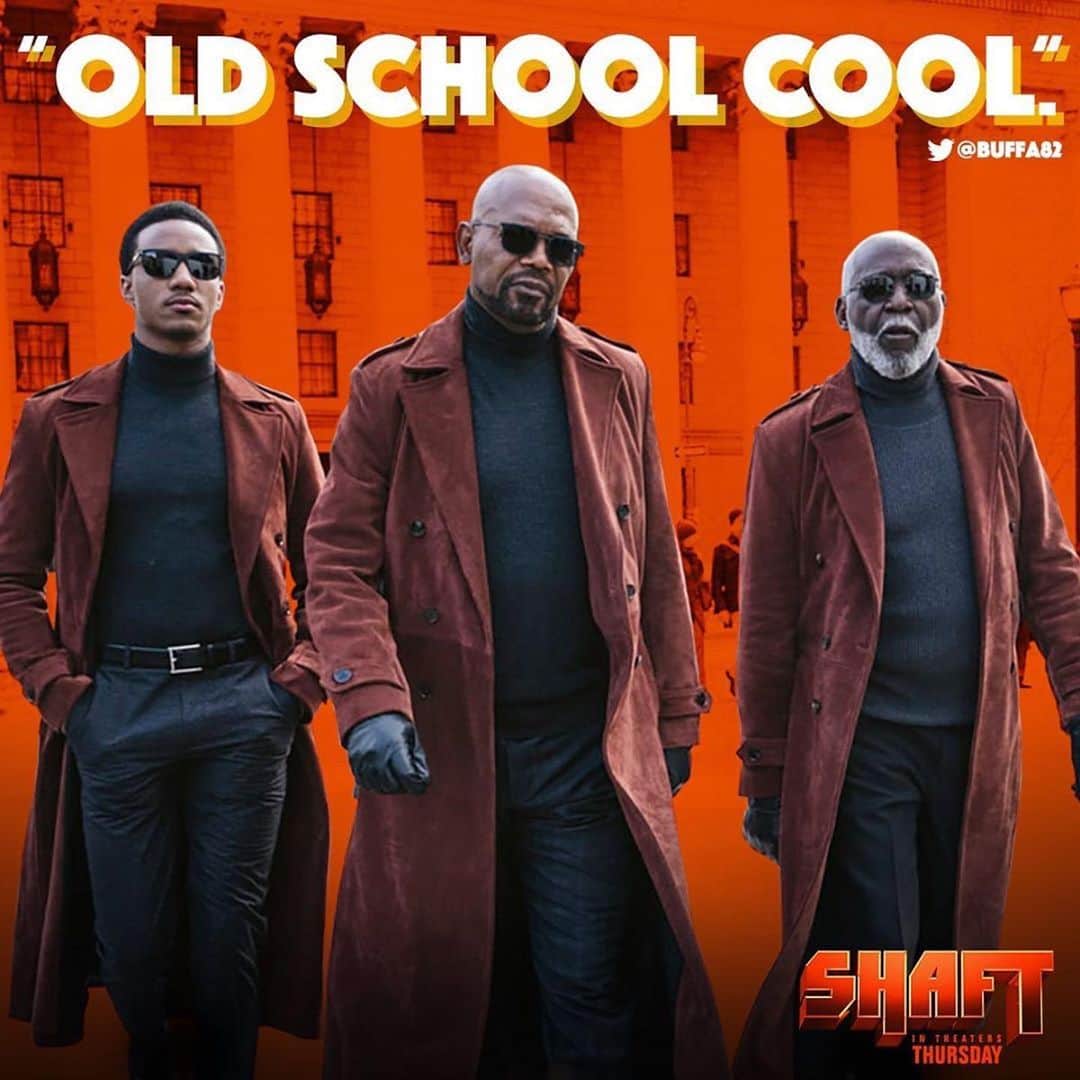 Warner Bros. Picturesさんのインスタグラム写真 - (Warner Bros. PicturesInstagram)「Old school vibes with a new school kick in the a$$! #SHAFT」6月12日 7時09分 - wbpictures