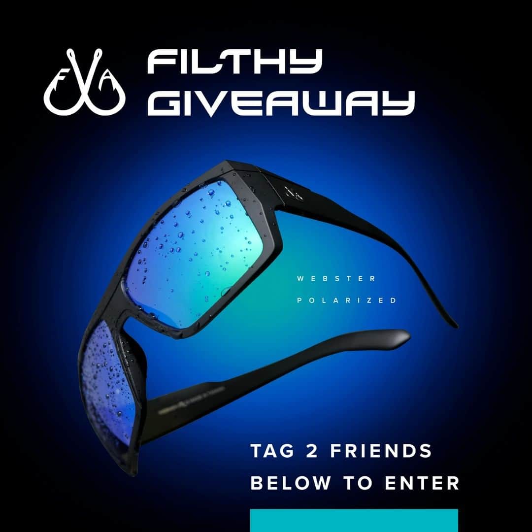 Filthy Anglers™さんのインスタグラム写真 - (Filthy Anglers™Instagram)「FILTHY GIVEAWAY: Simply TAG 2 FRIENDS in the comment section below to enter, YOU MUST BE FOLLOWING us, that's it!  We asked and you voted on our newest styles, either the Polarized Balsam or Webster to giveway. The majority wanted the Webster Polarized lenses, so here you go!  We will pick a winner and announce tomorrow on our story at 8PM . Good luck and tag away! #fishing #catchandrelease #bassfishing #largemouthbass #getoutside #anglerapproved #outdoors #teamfilthy #lakelife #salmon #trout #bigfish #filthyanglers #hunting #smallmouth」6月12日 8時01分 - filthyanglers
