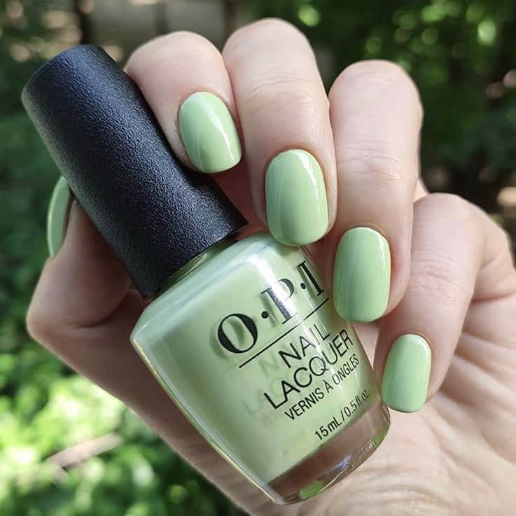 OPIさんのインスタグラム写真 - (OPIInstagram)「Keep the Zen feels high all day long with #HowDoesYourZenGardenGrow from our #OPITokyo collection. 🎋 @lara.o #ColorIsTheAnswer #OPIObsessed ⠀⠀ ⠀⠀ #Zen #GreenNailPolish #greennails #pastelgreen #garden #notd #nails」6月12日 7時56分 - opi
