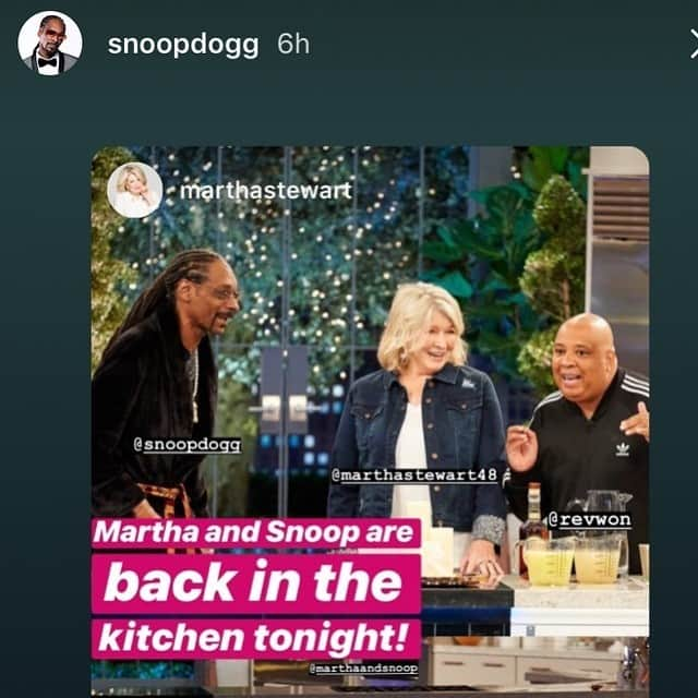 ジョゼフ・シモンズさんのインスタグラム写真 - (ジョゼフ・シモンズInstagram)「Boom 💥💥💥💥💥💥 2nite!! 9 Pm @vh1 @snoopdogg  @Marthastewart」6月12日 8時51分 - revwon