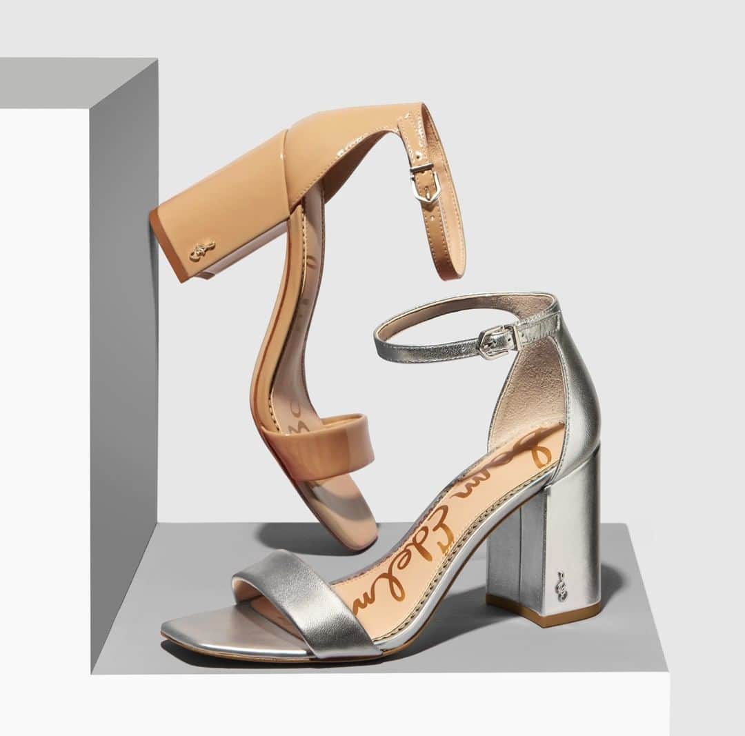 サムエデルマンのインスタグラム：「The perfect sandal to take you from desk to dancing - our new Daniella!」