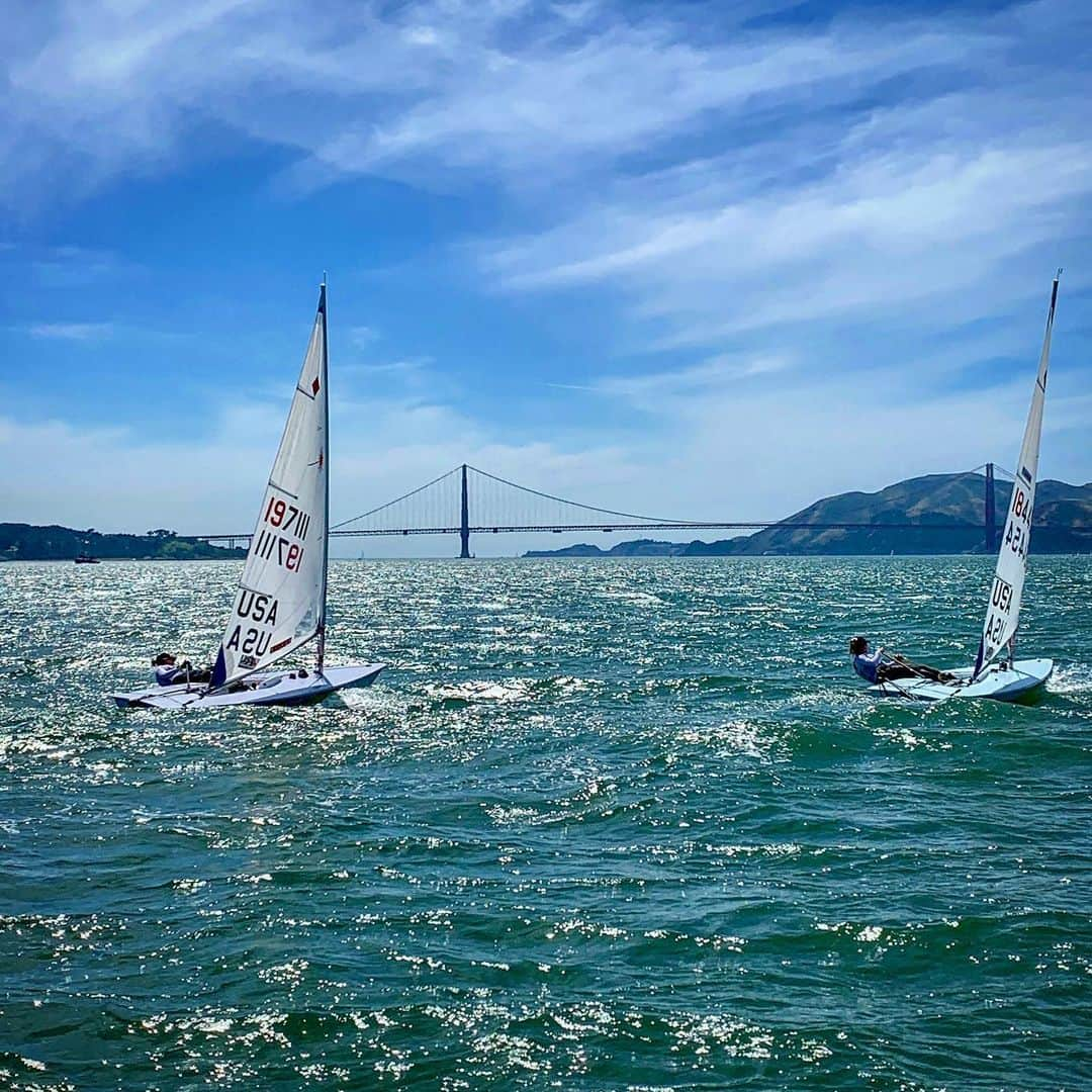 ペイジュ・レイリーさんのインスタグラム写真 - (ペイジュ・レイリーInstagram)「Squad • • • #teammates #laser #olympics #usa #teamusa #stfrancissailingfoundation #girl #sanfranciscobae」6月12日 9時29分 - paigeraileysailor