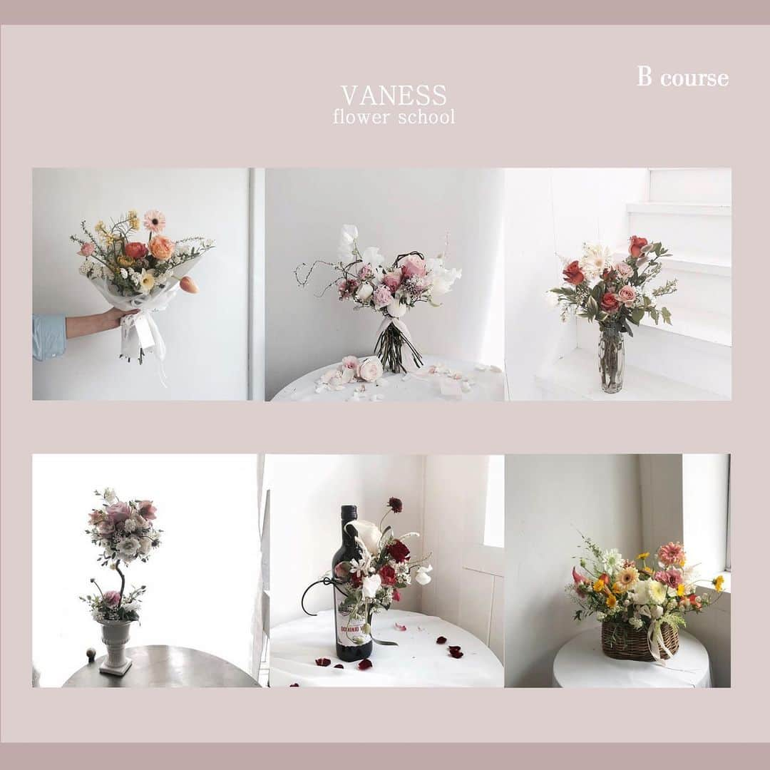 플로리스트 이주연 florist Lee Ju Yeonさんのインスタグラム写真 - (플로리스트 이주연 florist Lee Ju YeonInstagram)「. . Vanessflower foreigner class in Korea . 课程咨询 Class consultation . WeChat ID vaness_flower Kakaotalk ID vaness52 . . 6月 June  A 18,19 日 B 20,21 日 C 22,23 日 D 24,25 日 . 7月 July A 2,3 日 B 4,5 日 C 6,7 日 D 8,9 日 . 8月 August A 6,7日  B 8,9日  C 10,11日  D 12,13日 . . #lesson #Order 👉🏻Katalk  vaness52 클래스상시모집 당일꽃주문가능 WeChat ID vaness_flower E-mail vanessflower@naver.com . 강남구 신사동 515-2 📞02-545-6813 . #vanessflower #flower #florist #flowershop #handtied #flowerlesson #花束 #花束包装 #바네스플라워 #플라워카페 #플로리스트 #꽃다발 #부케 #플로리스트학원 #신사동꽃집 #가로수길꽃집 #신사역꽃집 #플라워레슨 #플라워아카데미 #바네스플라워카페 #꽃다발포장법 #꽃수업 #꽃주문 #하우스웨딩 #스몰웨딩 #웨딩부케」6月12日 9時30分 - vanessflower