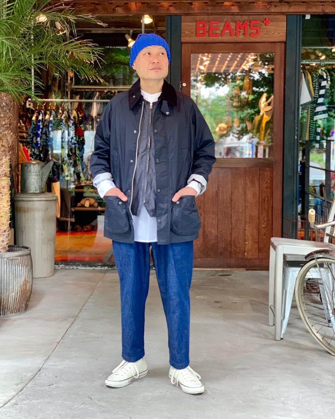 BEAMS+さんのインスタグラム写真 - (BEAMS+Instagram)「BEAMS PLUS STYLE  #beams #beamsplus #beamsplusharajuku #harajuku #tokyo #japan #barbour #exclusive  #barbourpeople #postoalls #mojito #converse #mensfashion #menstyle #menswear」6月12日 19時58分 - beams_plus_harajuku