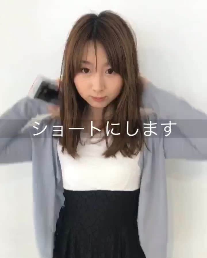 ショートヘアカタログ・紺野 善仙のインスタグラム