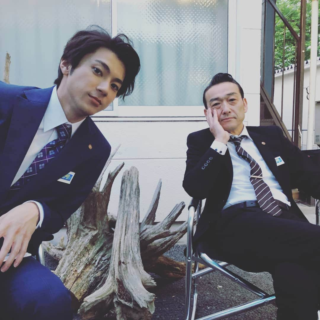 山田裕貴さんのインスタグラム写真 - (山田裕貴Instagram)「『 #特捜9 』 第９話 このあとー  今日の青柳さん まじで渋かっこいい  #渋かっこいい  #吹越満 さん」6月12日 20時09分 - 00_yuki_y