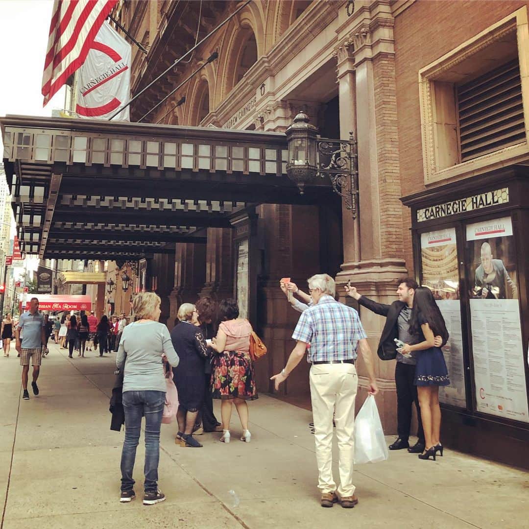 上杉洋史のインスタグラム：「Carnegie Hall. #carnegiehall #nyc」