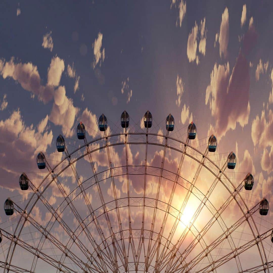 Yasuhito Shigakiのインスタグラム：「. . Ferris wheel . . . . Chiba, Japan」