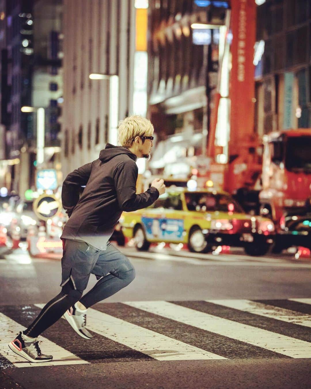 橋本塁さんのインスタグラム写真 - (橋本塁Instagram)「adidas run Tokyo @adidastokyo  #adidas #adidasrunning  #tokyo #ginza #ruihashimoto #stingrun」6月12日 12時24分 - ruihashimoto