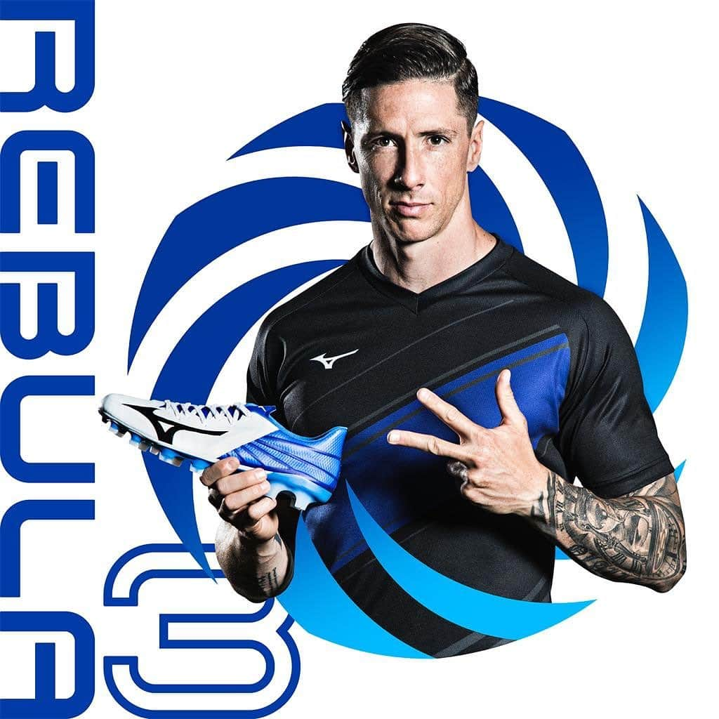 フェルナンド・トーレスさんのインスタグラム写真 - (フェルナンド・トーレスInstagram)「#REBULA3 #レビュラ3 #MIZUNO #FOOTBALL #トーレス #FernandoTorres」6月12日 13時30分 - fernandotorres