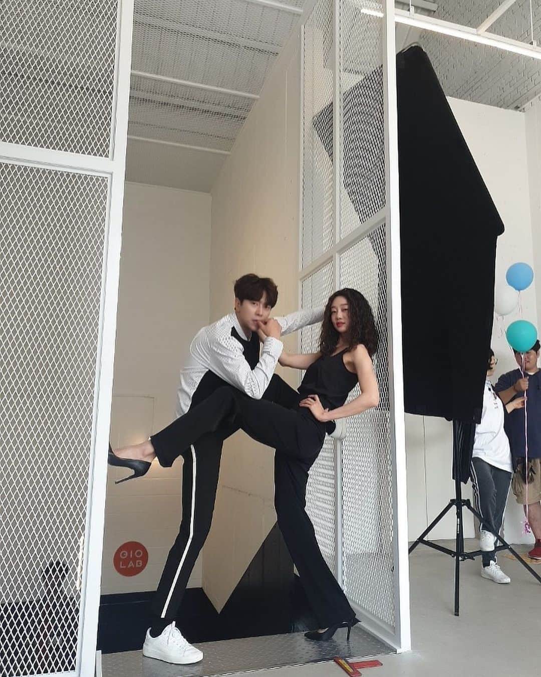 ユン・ヒョンミンのインスタグラム：「유진,난도 남매 우린 가족🤔」