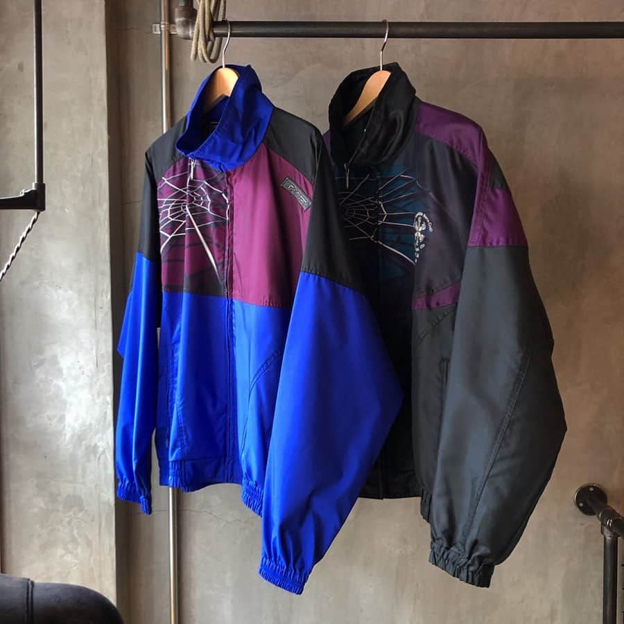 birthdeathさんのインスタグラム写真 - (birthdeathInstagram)「★New Arrival★  90's SPYDER spiderweb zip front jackets  左）size M 右）size L  #birthdeath #vintage #SPYDER #fashion #shibuya #tokyo」6月12日 14時40分 - birthdeath_tokyo