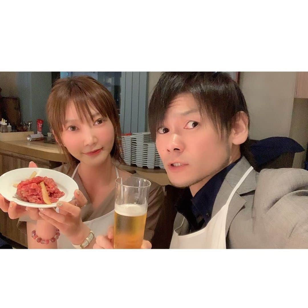 木下ゆうかさんのインスタグラム写真 - (木下ゆうかInstagram)「谷やんとご飯行ったよー！ お寿司からの焼肉食べた☺️☺️ 色々話してたのしかったー！😆 お肉相変わらずおいしかった。。🥺 大好きな梅ヶ枝餅お土産にいただきました！美味しかった！！！ #イノセントカーベリー」6月12日 15時06分 - yuka_kinoshita_0204