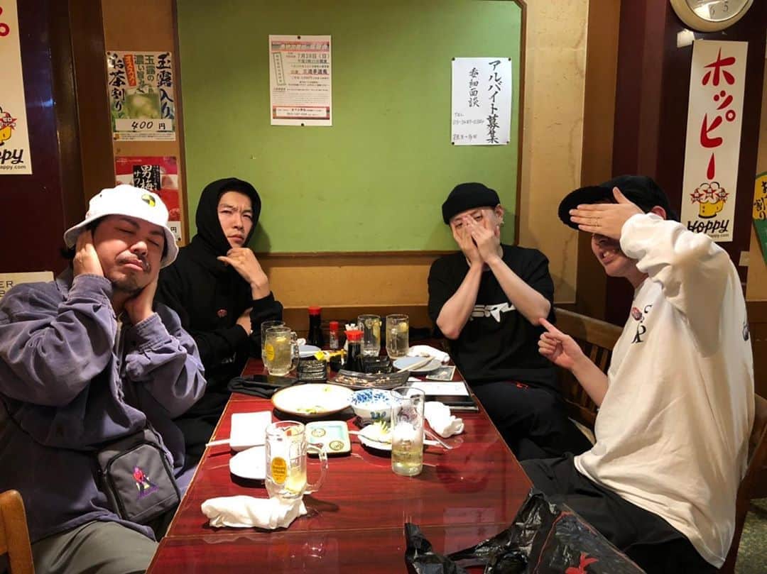 のインスタグラム：「レア面子会🎛💥 #🙈🙉🙊」