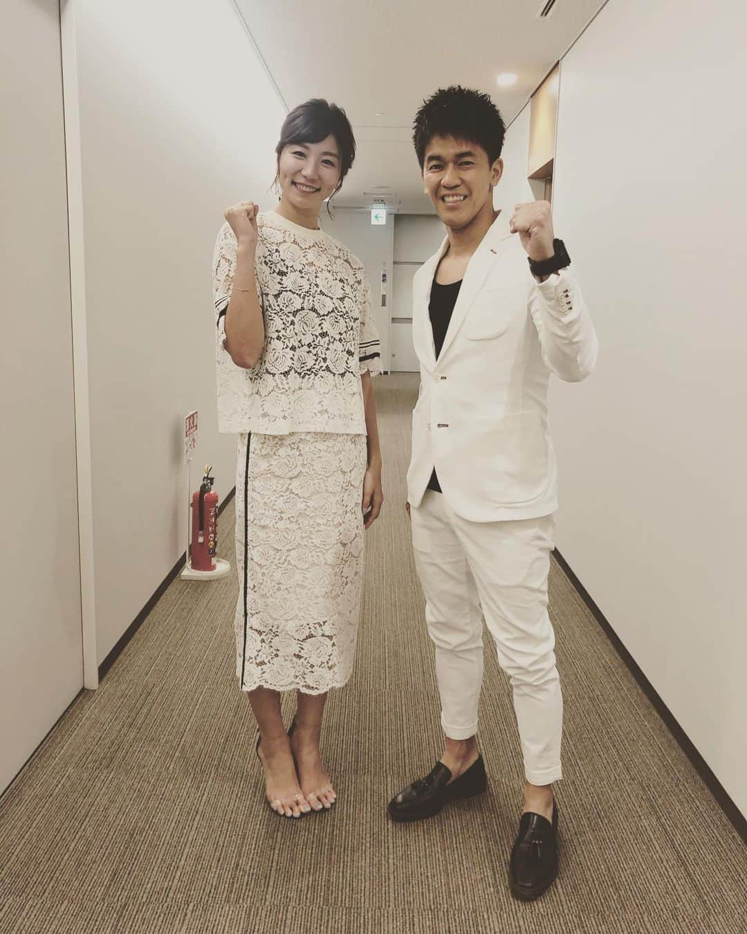 武井壮さんのインスタグラム写真 - (武井壮Instagram)「愛ちゃんとほぼペアルックやった」6月12日 15時14分 - sosotakei