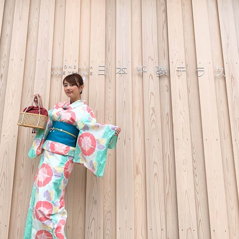 細田阿也さんのインスタグラム写真 - (細田阿也Instagram)「#ハッピーイオン 撮影！ #イオン #浴衣 #yukata #ひんやり洗える浴衣  #日本平夢テラス  #静岡朝日テレビ #とびっきりしずおか  #AEON #イオン #mtfuji」6月12日 15時30分 - hosodaaya