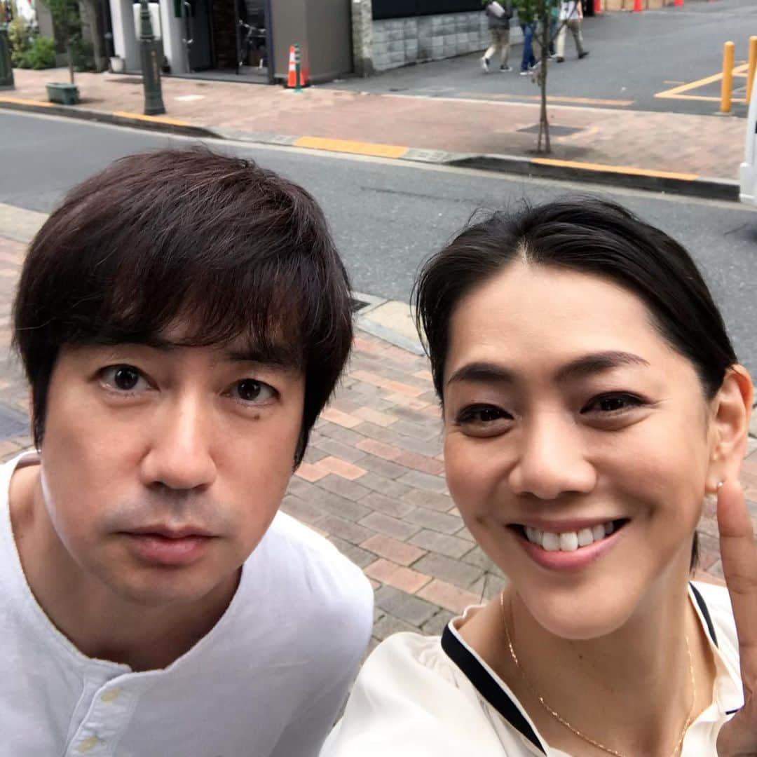 前田典子さんのインスタグラム写真 - (前田典子Instagram)「おや？ お久しぶり❣️ からだメンテナンス帰りのラフな 羽鳥さんにばったり遭遇 😆  #羽鳥慎一 のモーニングショー 毎朝早くからお疲れ様です❣️ #モーニングバード 懐かしいね」6月12日 15時52分 - maenorichang