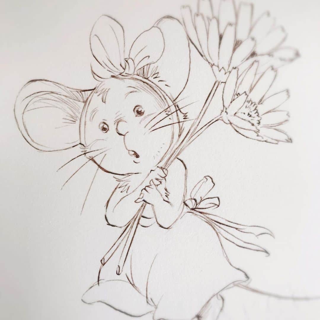 イラストレーター山崎牧子のインスタグラム