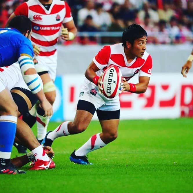 流大さんのインスタグラム写真 - (流大Instagram)「ワールドカップまで100日🇯🇵 #100DTG  #RWC2019」6月12日 16時50分 - nagare0904